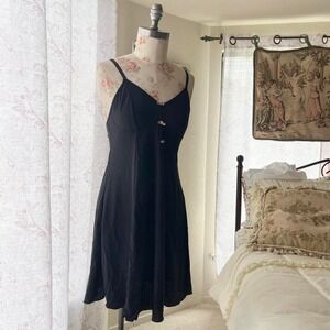 black mini dress‎